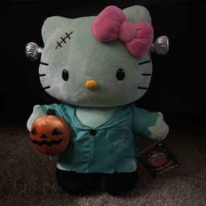 Hello kitty Halloween greeter Frankenstein